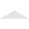Ekena Millwork Richland Architectural Grade PVC Gable Bracket, 48"W x 14"H x 2"D x 6"F, 7/12 Pitch GBP048X14X0206RIC00 - alternate 5